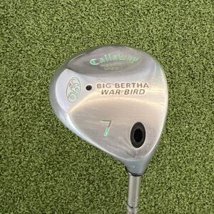 Callaway S2H2 Big Bertha Warbird Heavenwood 7 Wood Ladies Flex Steel 41” RH,Nice
